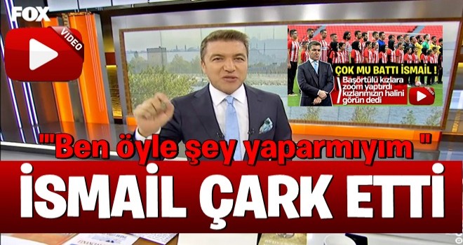 İsmail Küçükkaya günah çıkardı