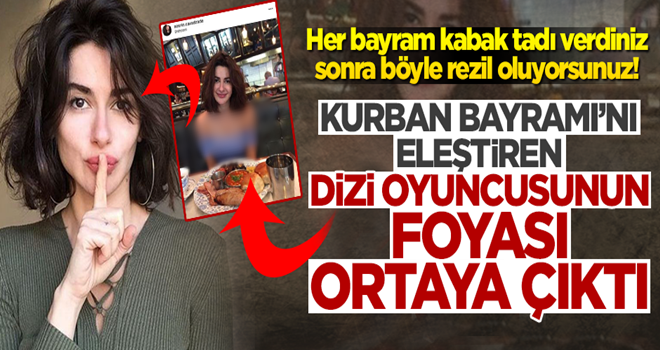 ‘Kurban Bayramı’nı eleştiren kebapçı Nesrin'in foyası ortaya çıktı