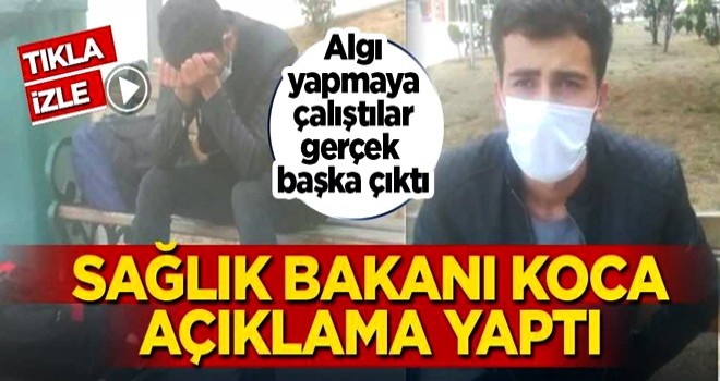 Koronavirüs hastasıyla algı yapmaya çalıştılar! Gerçek ortaya çıktı