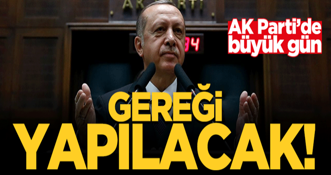 AK Parti grubu toplanıyor! Erdoğan gerekeni yapacak