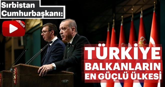 Cumhurbaşkanı Erdoğan: Sırbistan'ın FETÖ ile mücadelede desteğini unutmak mümkün değil