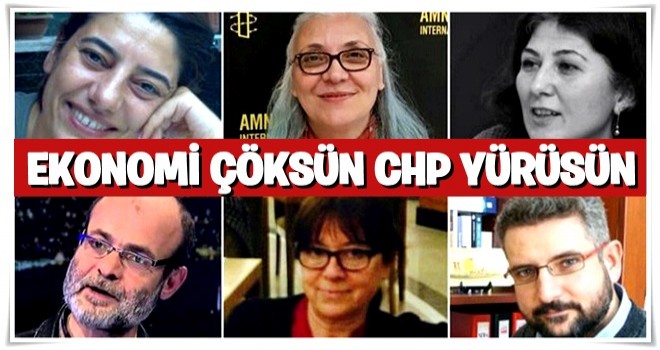 ‘Ekonomi çöksün CHP yürüsün’