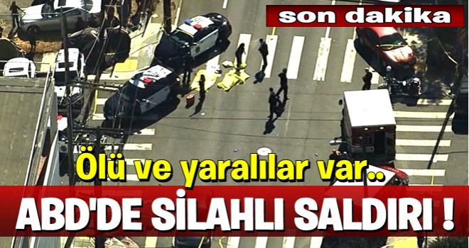 ABD'de silahlı saldırı! Ölü ve yaralılar var .