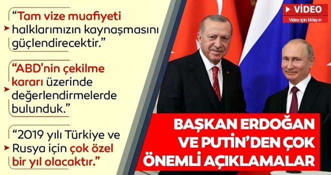 Başkan Erdoğan ve Putin'den ortak tepki! O mektup bizi şaşırttı