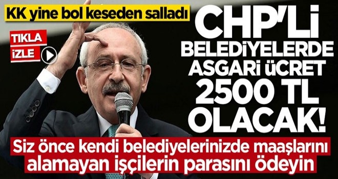 İşçiler eylemde, Kılıçdaroğlu şov peşinde!