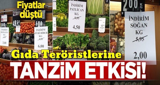 Fırsatçılar 'tanzim satışla' hizaya geldi!