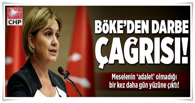 Selin Sayek Böke'den darbe çağrısı .