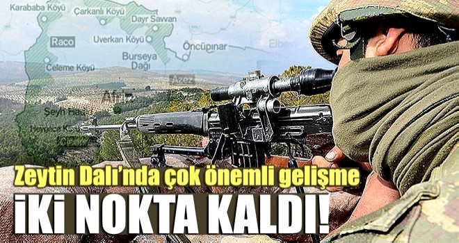 2 nokta kaldı! PYD'nin Türkiye sınırıyla bağlantısı kesiliyor