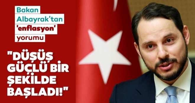 Bakan Albayrak'tan 'enflasyon' yorumu! "Düşüş güçlü bir şekilde başladı!"