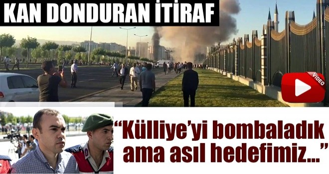 Külliye'yi bombalayan FETÖ'cü hainden çarpıcı itiraf