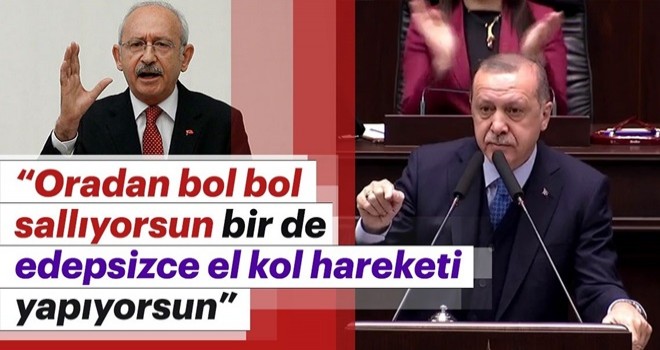 Cumhurbaşkanı Erdoğan: Bu ülkenin Cumhurbaşkanı'na el kol hareketi yapamazsın