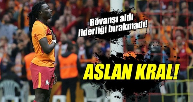 Galatasaray sahasında Trabzonspor'u mağlup etti