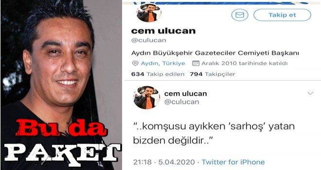 Hadisle dalga geçen Cem Ulucan gözaltına alındı.