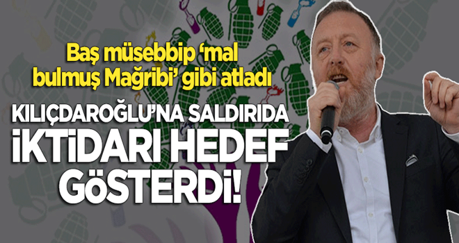 Baş müsebbip AK Parti'yi hedef gösterdi: Kılıçdaroğlu'na saldırının sorumlusu iktidardır!