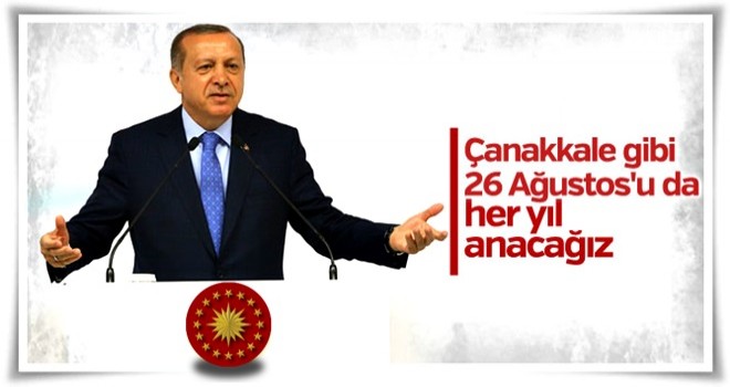 Cumhurbaşkanı Malazgirt Zaferi'nin anılacağını açıkladı