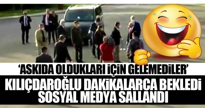 CHP'li vekiller Kılıçdaroğlu'nu dakikalarca bekletti...