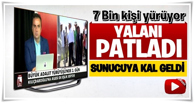 Halk TV'de güldüren yayın