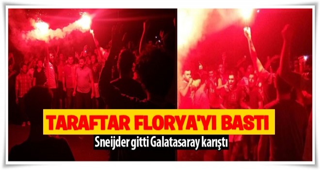 Florya'da Sneijder protestosu