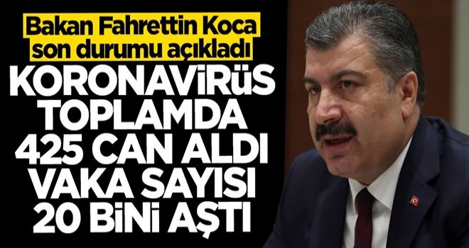 Bakan Fahrettin Koca: 69 vatandaşımızı daha kaybettik