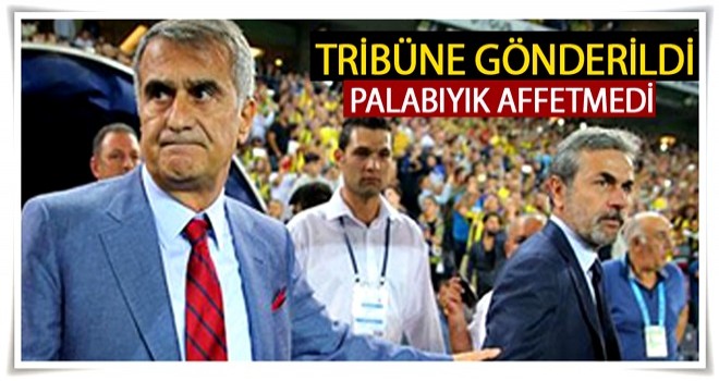 Şenol Güneş Tribüne Gönderildi