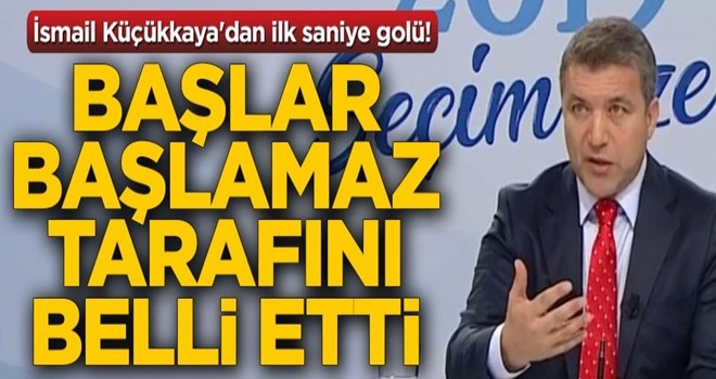 İsmail Küçükkaya'dan ilk saniye golü! Başlar başlamaz tarafını belli etti