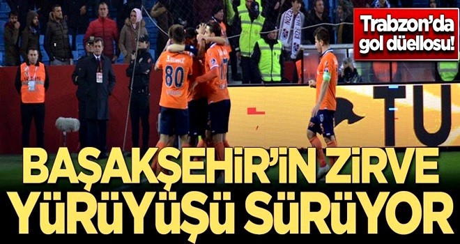 Gol düellosunda kazanan Başakşehir!