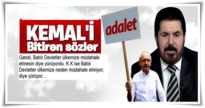 Savcı Sayan'dan olay Kılıçdaroğlu sözleri