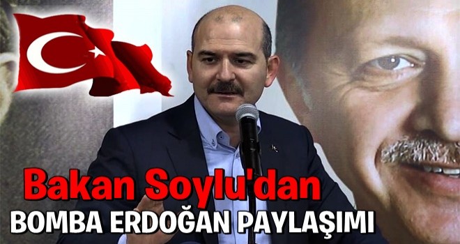 Süleyman Soylu'dan bomba Erdoğan paylaşımı! Sosyal medyada gündem oldu