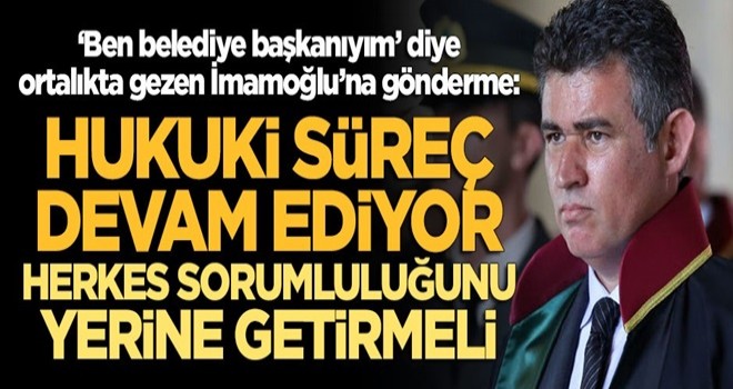 Feyzioğlu'ndan İmamoğlu'a gönderme: Hukuki süreç devam ediyor, herkes sorumluluğunu yerine getirmeli