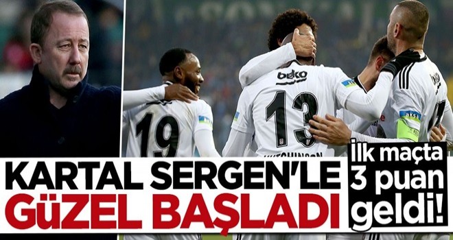 Beşiktaş, Rize'den 3 puanla döndü