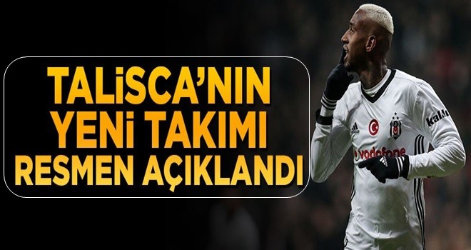 Anderson Talisca'ın yeni takımı resmen açıklandı