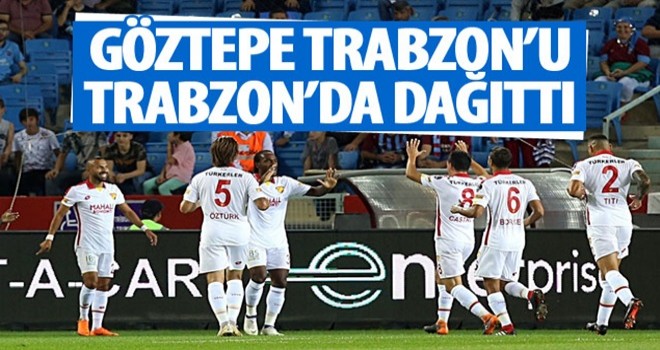 Trabzonspor evinde Göztepe'ye yenildi