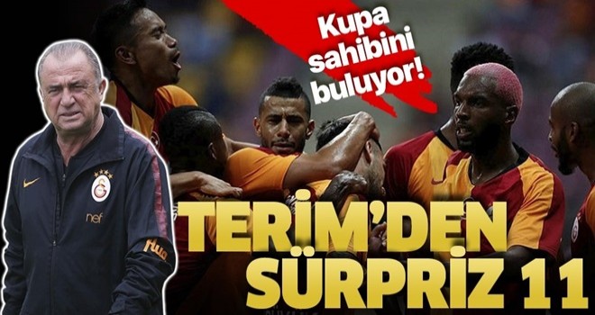 Fatih Terim'den kadro sürprizi! Galatasaray'ın Akhisarspor 11'i belli oldu!