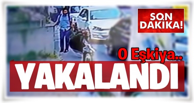 Başörtülü kadına saldıran eşkıya yakalandı .