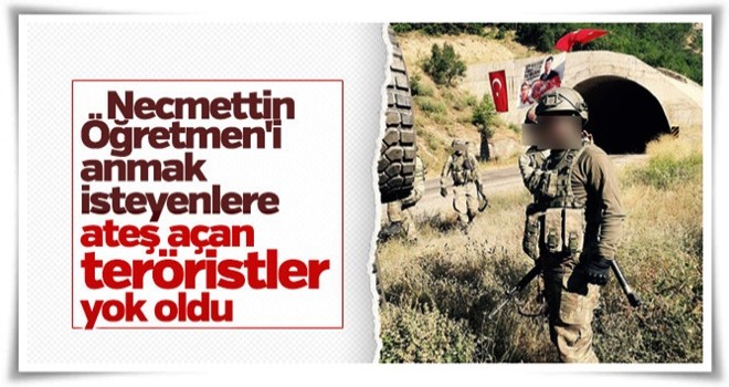 Teröristler Necmettin Yılmaz'ın şehit olduğu yerden kaçtı