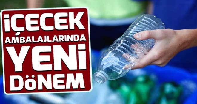 İçecek ambalajlarında yeni dönem .