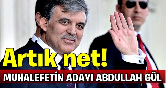 Artık net! Muhalefetin adayı Abdullah Gül, Akşener çekiliyor