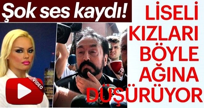 Şok ses kaydı! Liseli kızları böyle ağına düşürüyor