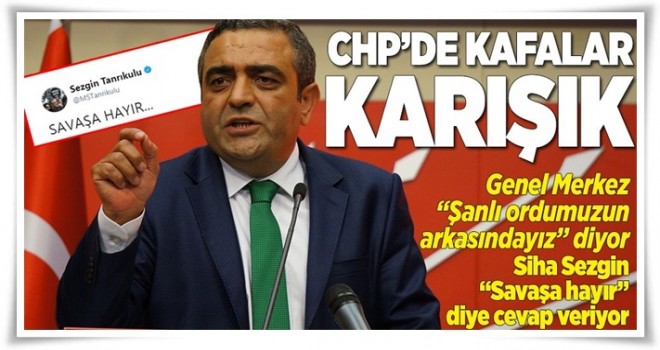 CHP'de kafalar karışık .