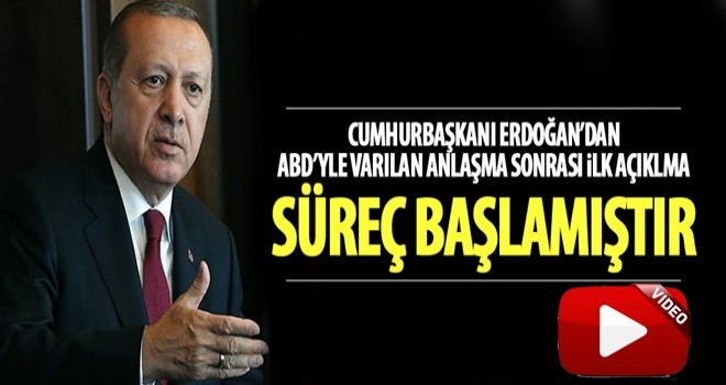 Cumhurbaşkanı Erdoğan güvenli bölgeyle ilgili konuştu