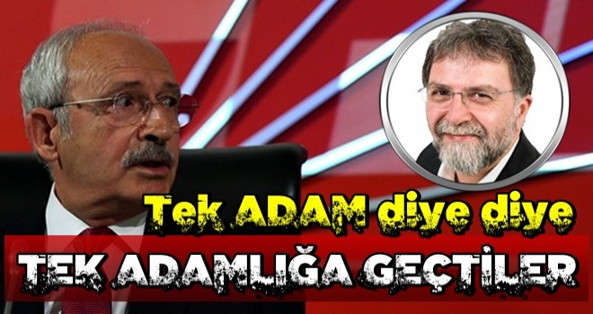 Ahmet Hakan'dan sert açıklamalar: Tek adam diye diye…