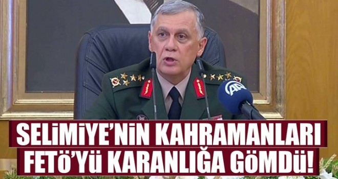 Selimiye’nin kahramanları FETÖ’yü karanlığa gömdü!