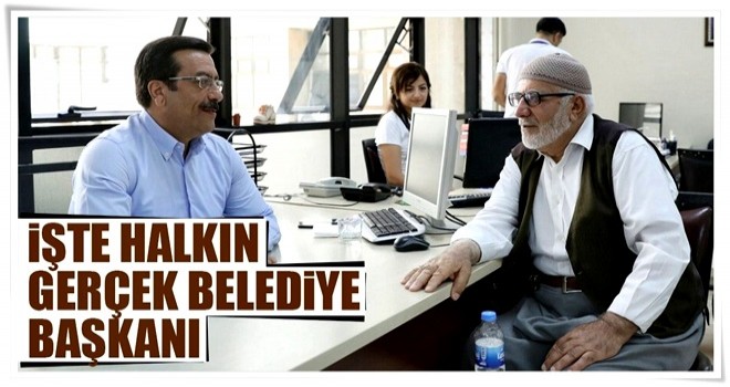 İşte halkın gerçek belediye başkanı