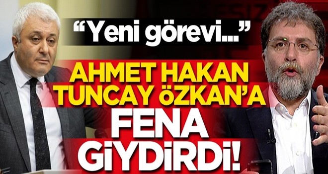 Ahmet Hakan'dan Tuncay Özkan'a sert tepki! "Yeni görevi..."