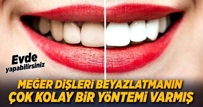 Bembeyaz dişler için çilekle dişlerinizi fırçalayın! Nasıl mı? .