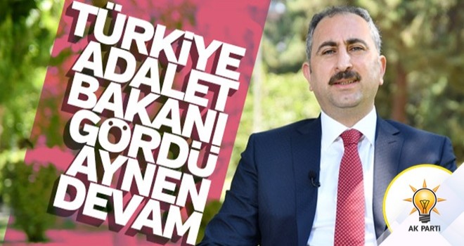 Abdülhamit Gül, adalet bakanı olarak devam ediyor