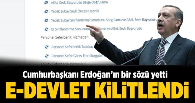 E-devlet yine çöktü