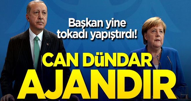 Cumhurbaşkanı Erdoğan ile Merkel'den Can Dündar sorusuna yanıt