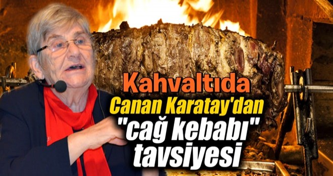 Canan Karatay'dan ilginç kahvaltı çıkışı