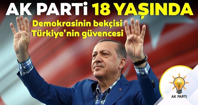 AK Parti 18 yaşında